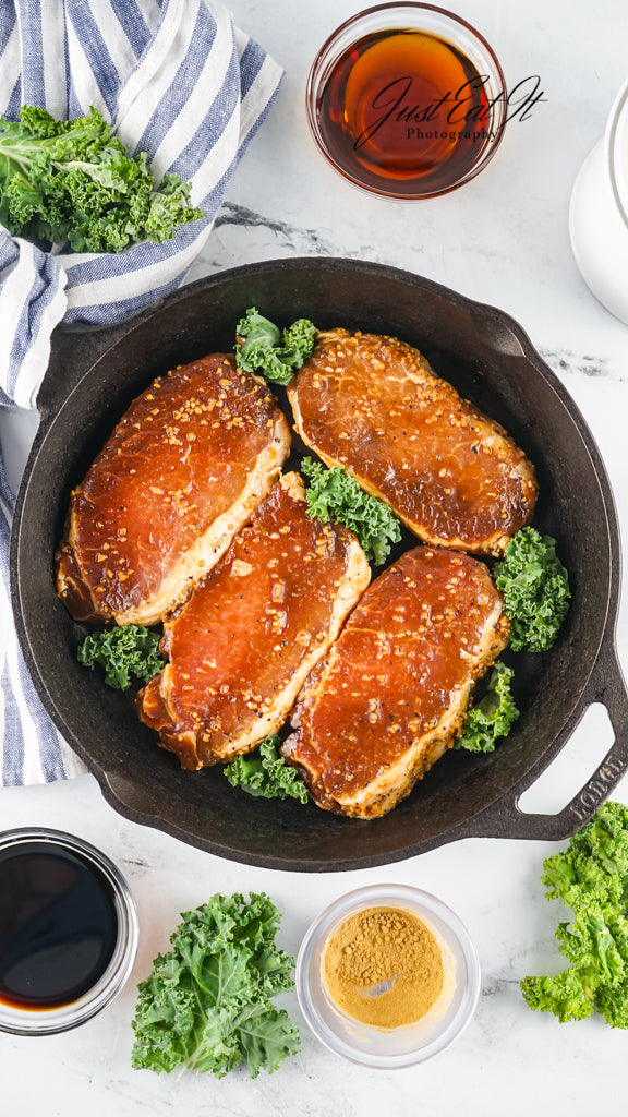 Limited PLR Asian Style Pork Chops