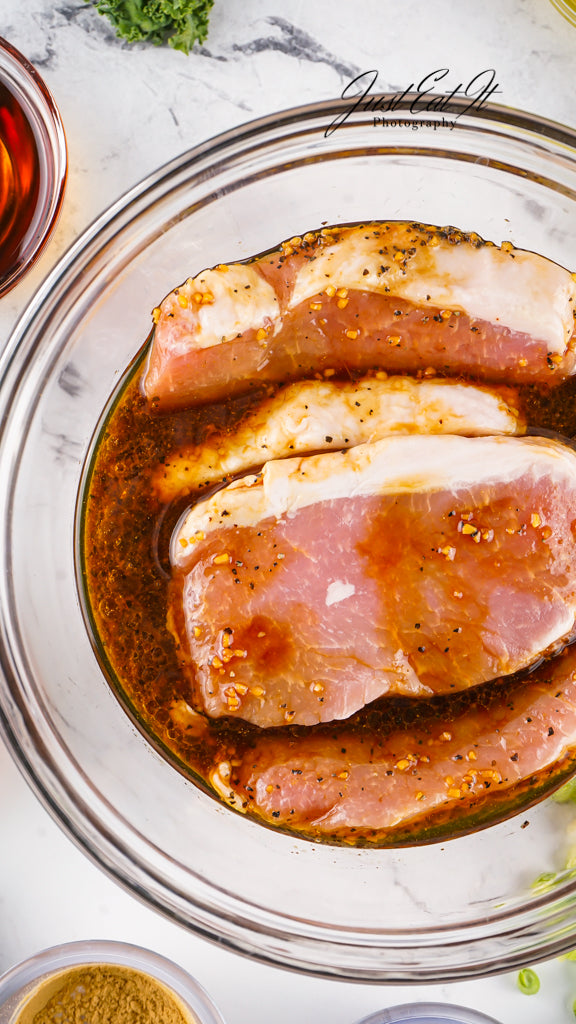 Limited PLR Asian Style Pork Chops
