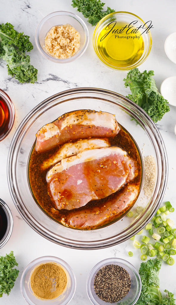 Limited PLR Asian Style Pork Chops