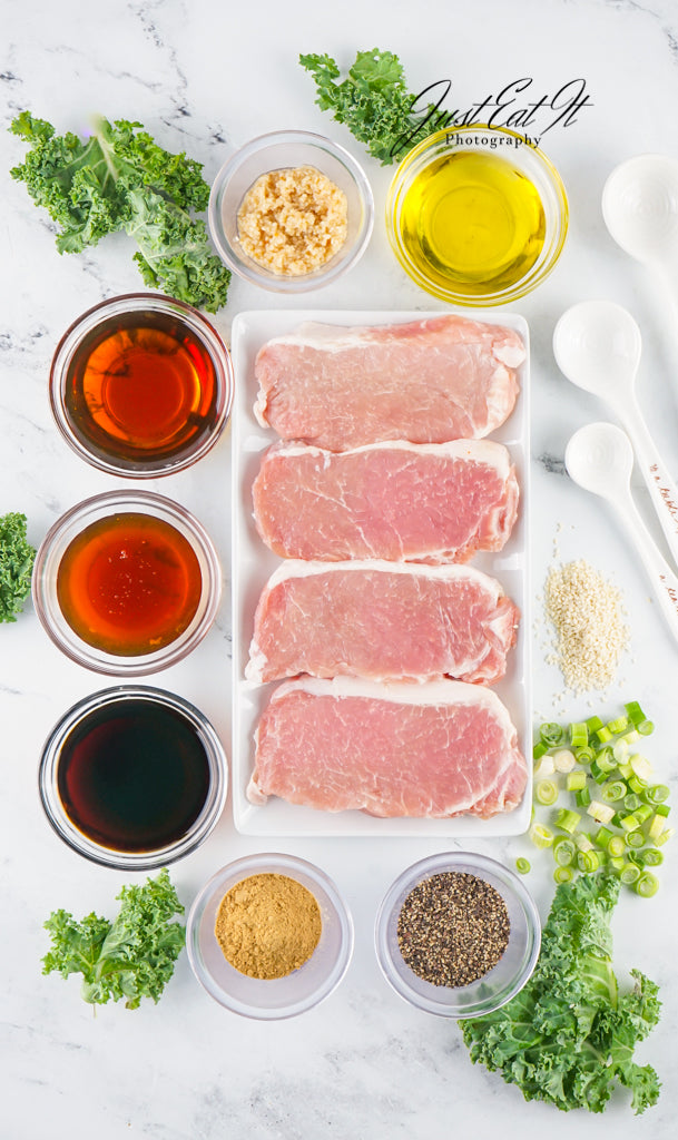 Limited PLR Asian Style Pork Chops