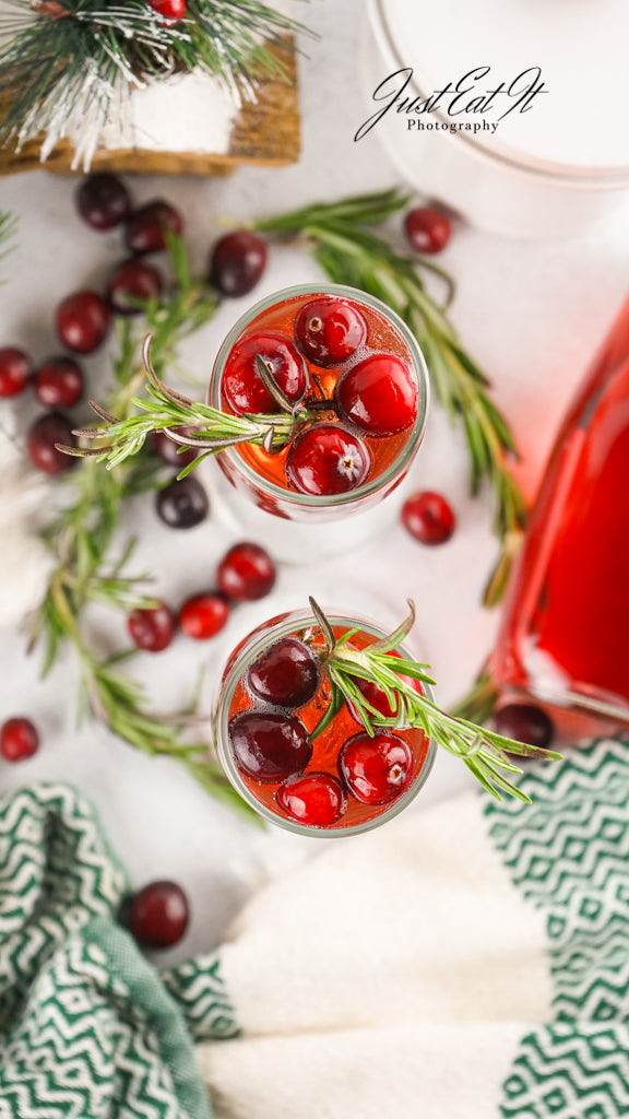 Limited PLR Christmas Mimosa (AKA Poinsettia Cocktail or Cranberry Mimosa)