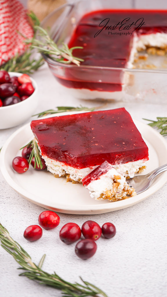 Exclusive Cranberry Pretzel Salad