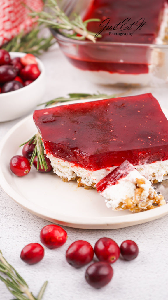Exclusive Cranberry Pretzel Salad