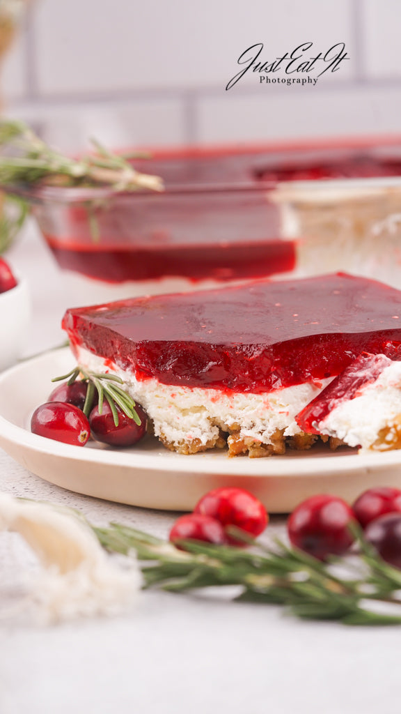 Exclusive Cranberry Pretzel Salad