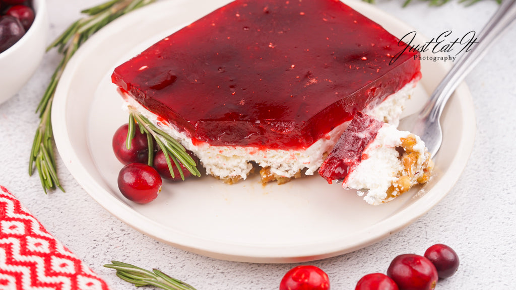 Exclusive Cranberry Pretzel Salad