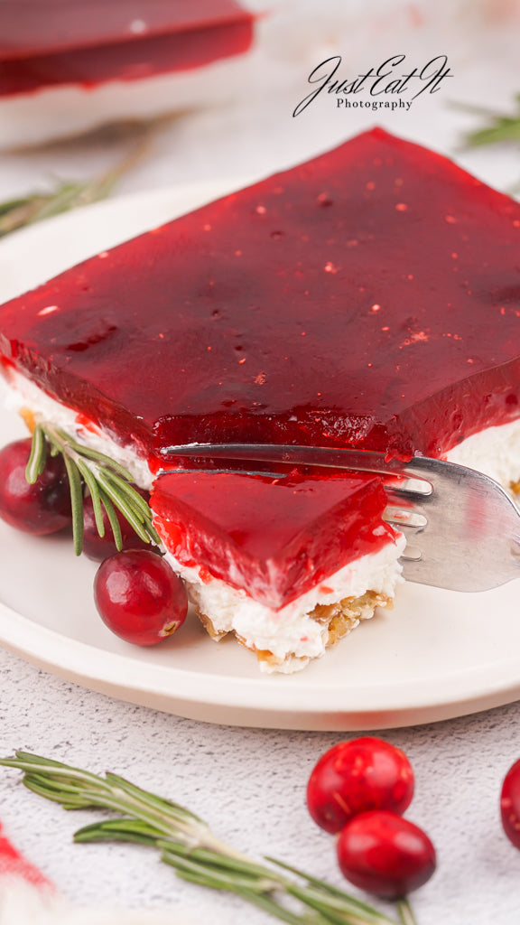 Exclusive Cranberry Pretzel Salad