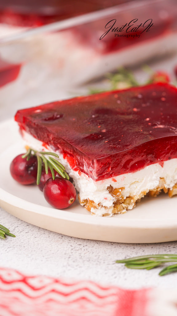 Exclusive Cranberry Pretzel Salad