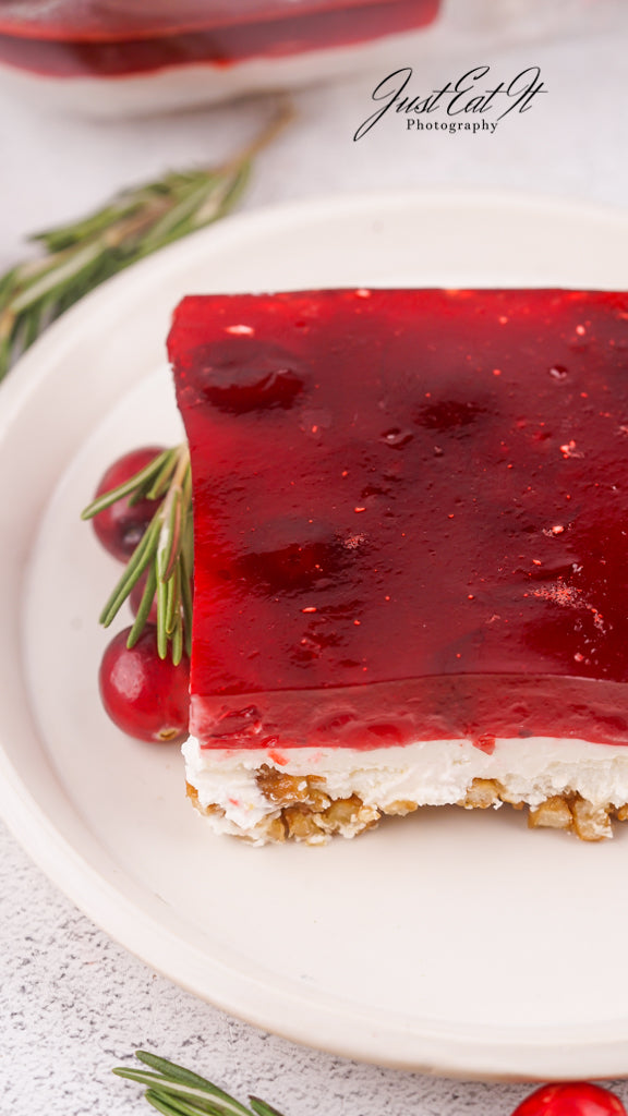 Exclusive Cranberry Pretzel Salad