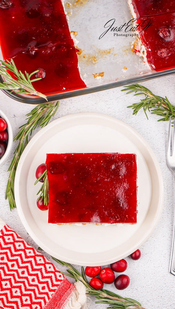 Exclusive Cranberry Pretzel Salad