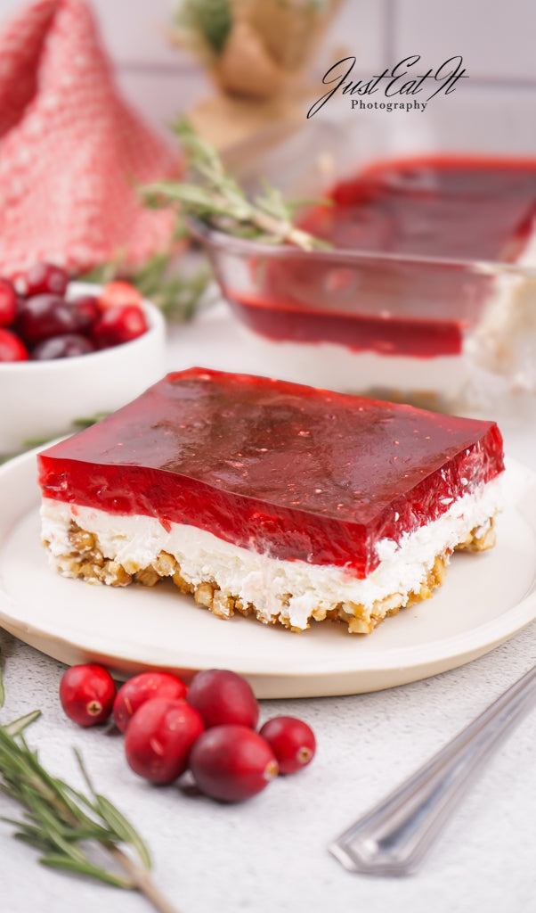 Exclusive Cranberry Pretzel Salad