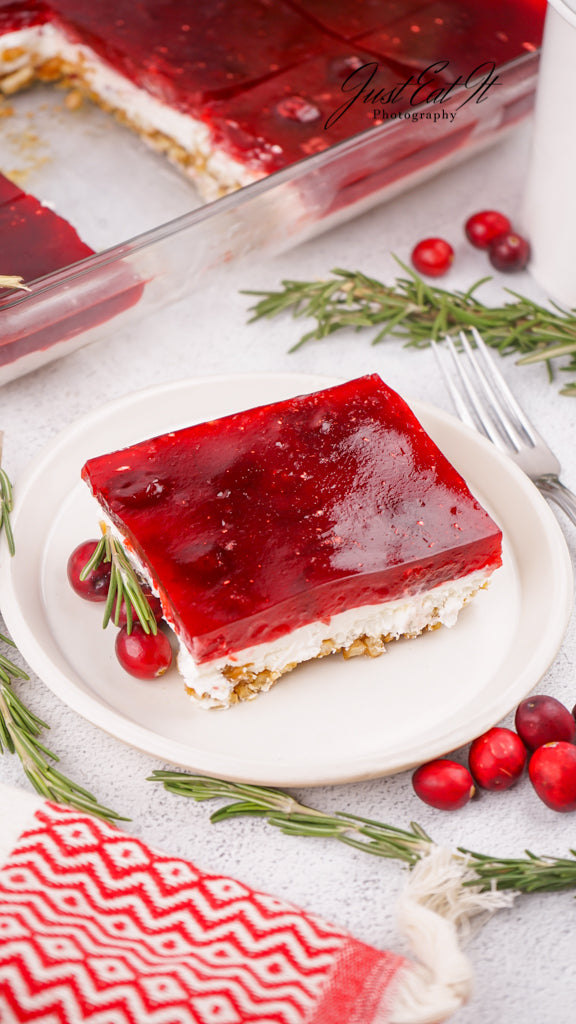 Exclusive Cranberry Pretzel Salad