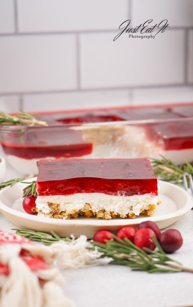 Exclusive Cranberry Pretzel Salad