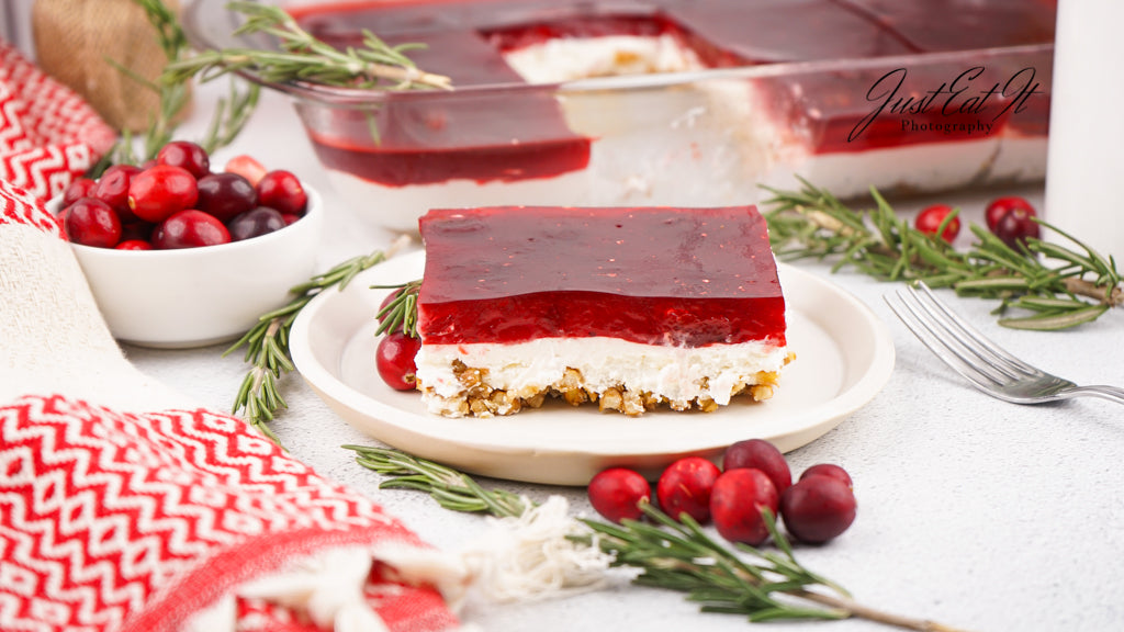 Exclusive Cranberry Pretzel Salad
