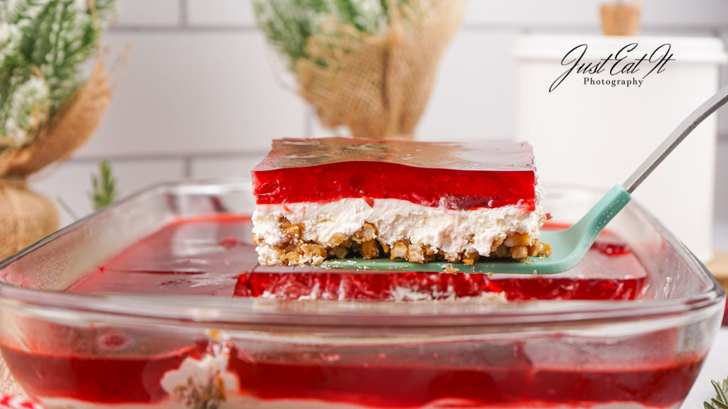 Exclusive Cranberry Pretzel Salad