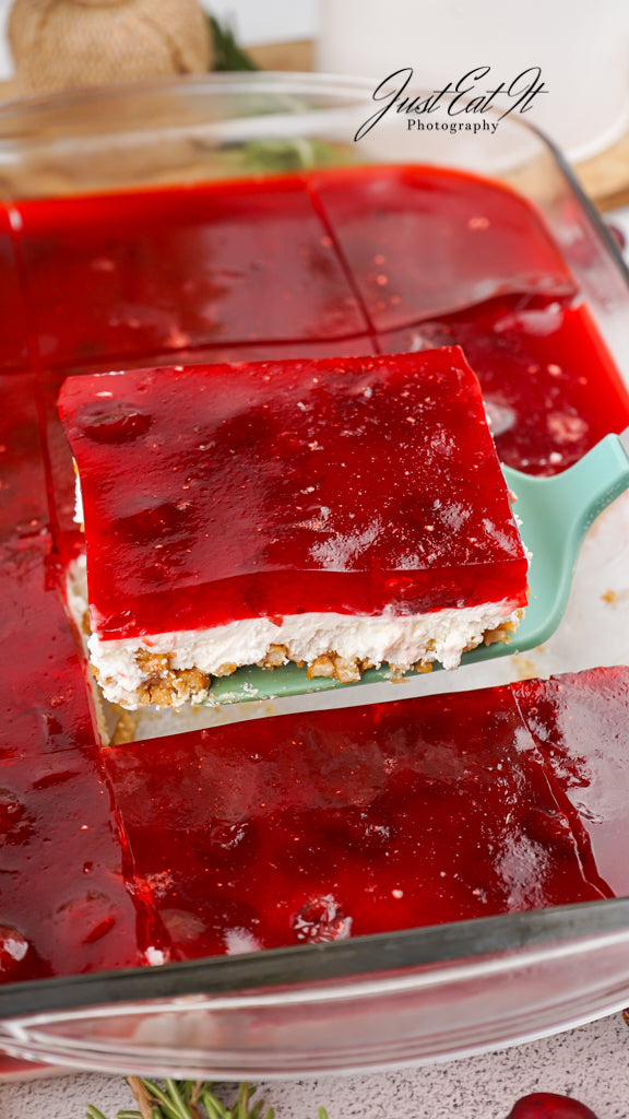 Exclusive Cranberry Pretzel Salad