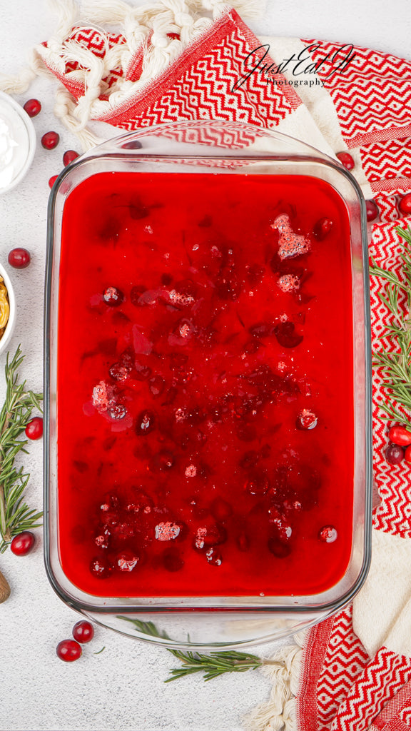 Exclusive Cranberry Pretzel Salad