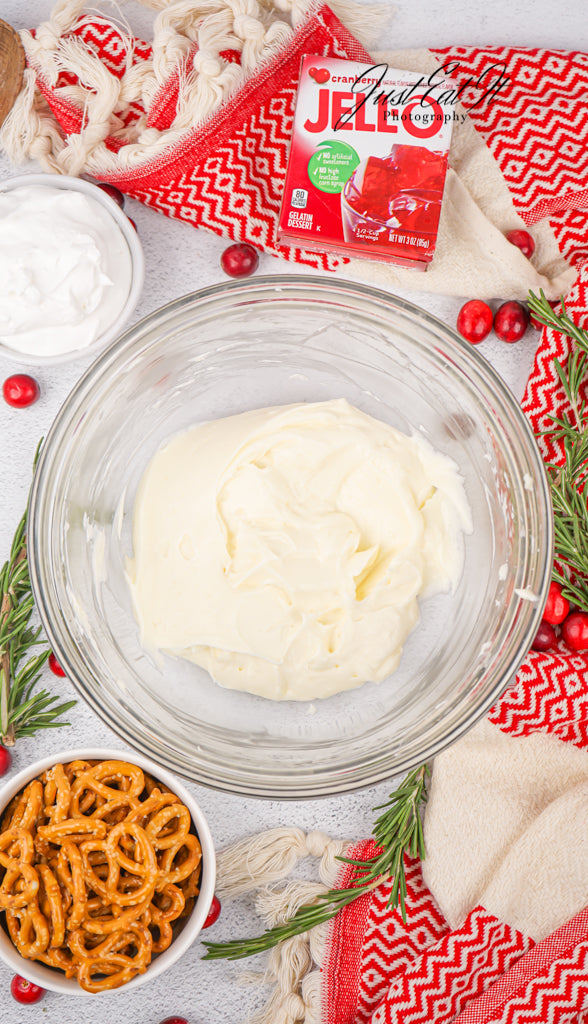 Exclusive Cranberry Pretzel Salad