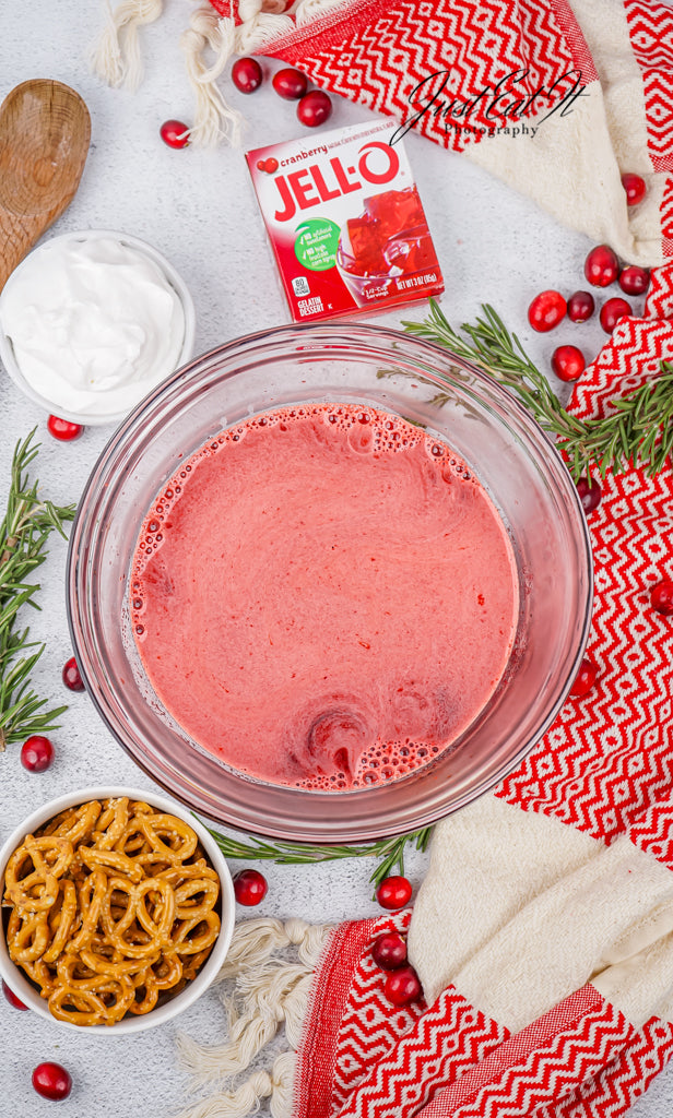 Exclusive Cranberry Pretzel Salad