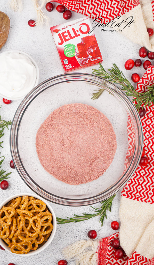 Exclusive Cranberry Pretzel Salad