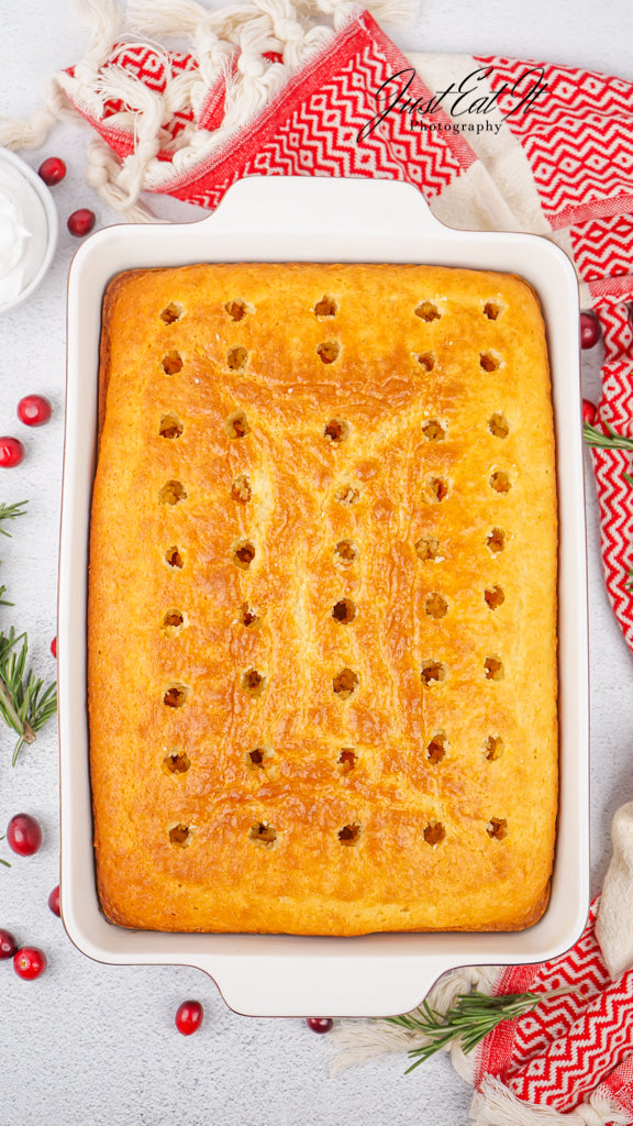 Limited PLR Cranberry Poke Cake