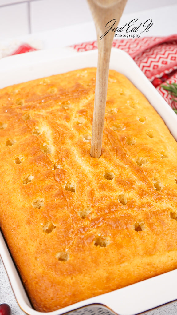 Limited PLR Cranberry Poke Cake