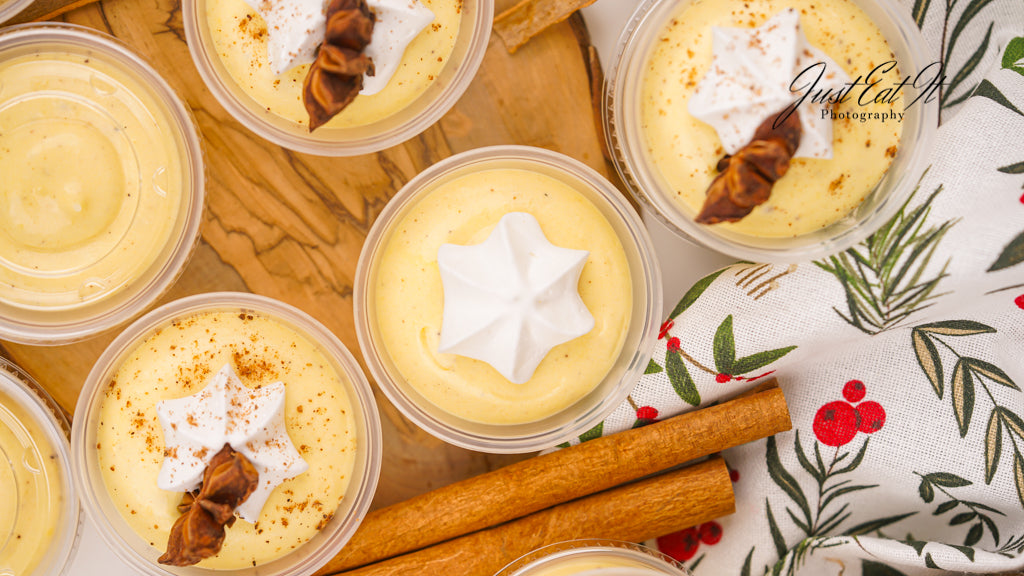 Limited PLR Eggnog Pudding Shots