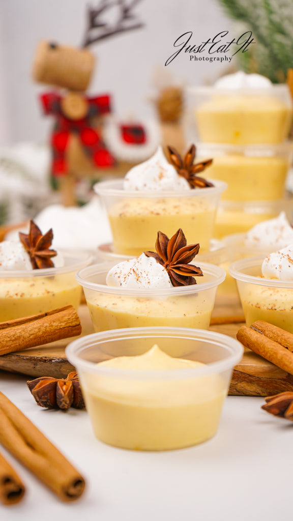 Limited PLR Eggnog Pudding Shots