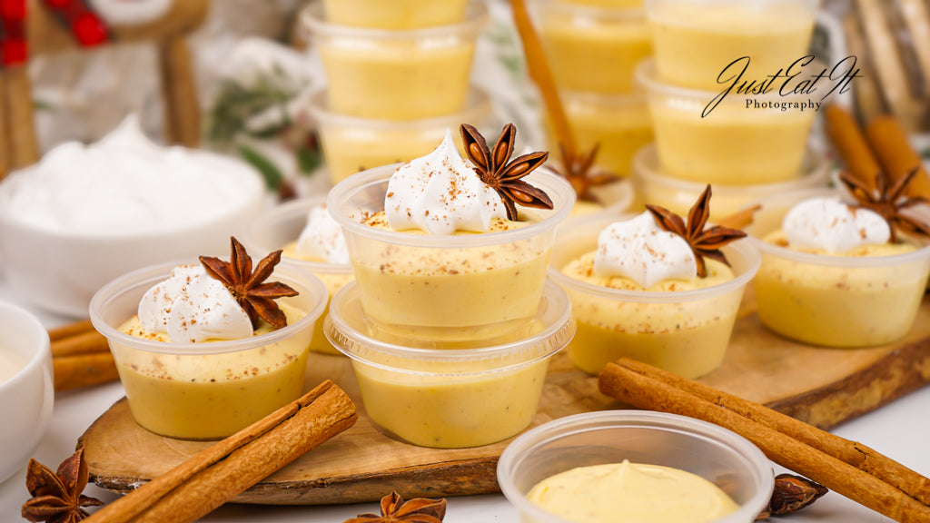 Limited PLR Eggnog Pudding Shots