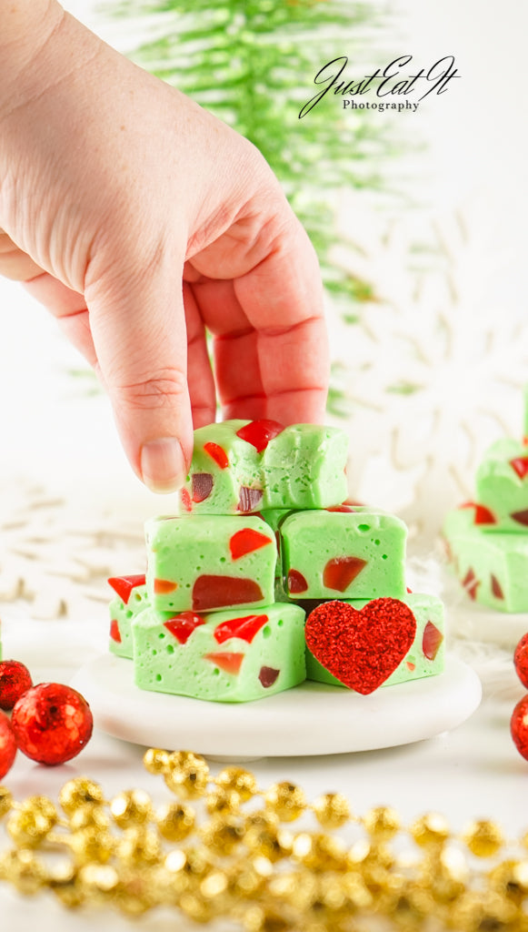 Limited PLR Grinch Christmas Nougat