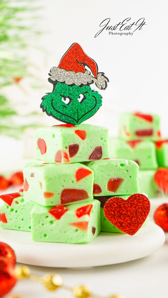 Limited PLR Grinch Christmas Nougat