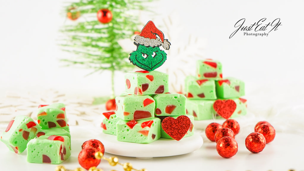 Limited PLR Grinch Christmas Nougat
