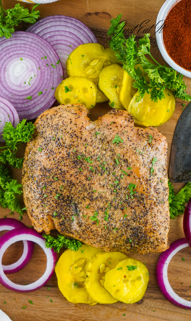 Limited PLR Smoked Texas Style Turkey Breast