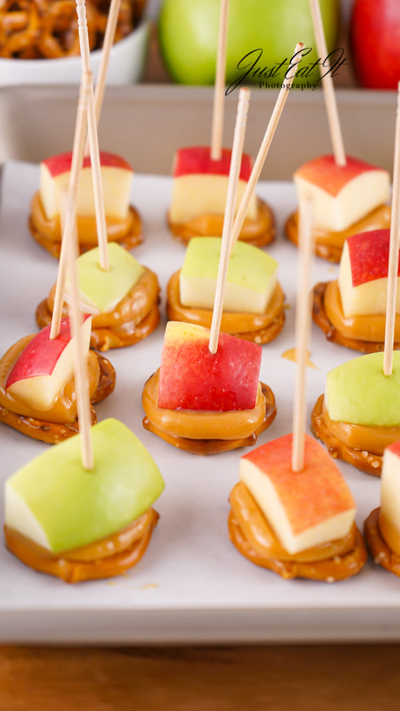 Exclusive Caramel Apple Pretzel Bites