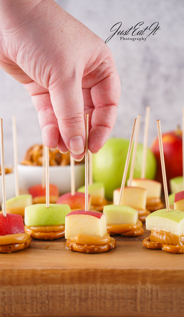 Exclusive Caramel Apple Pretzel Bites
