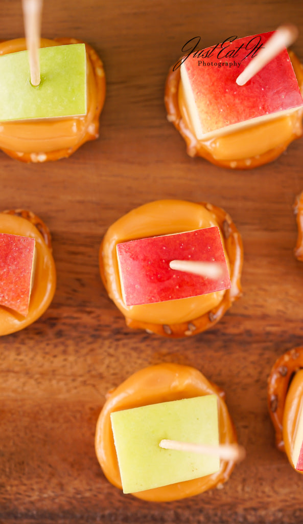 Exclusive Caramel Apple Pretzel Bites