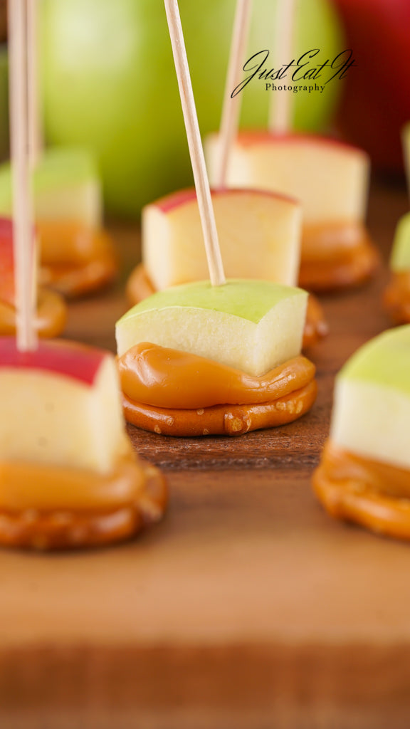 Exclusive Caramel Apple Pretzel Bites