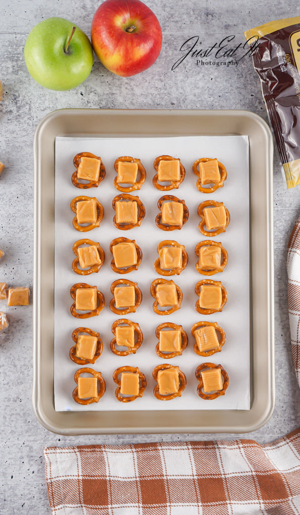 Exclusive Caramel Apple Pretzel Bites