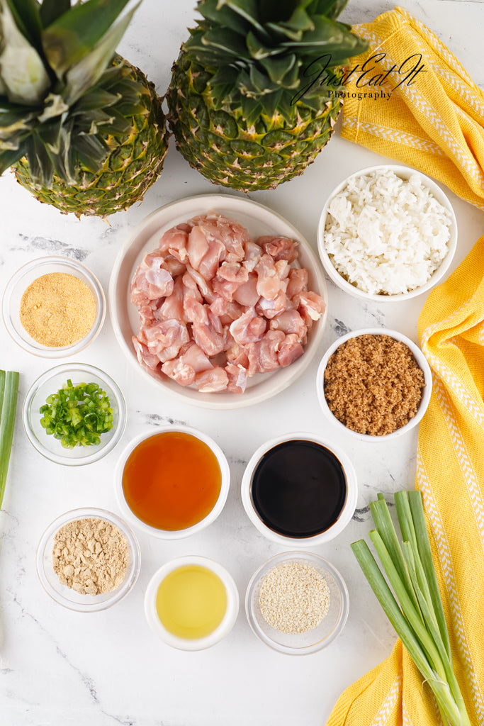 Exclusive Chicken Teriyaki Pineapple Rice Bowls (Meaghan)