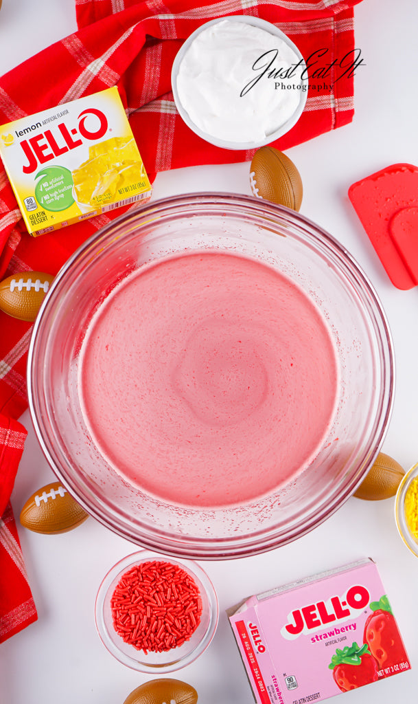 Semi-Exclusive Chiefs Inspired Jello Shots Set 1 of 3