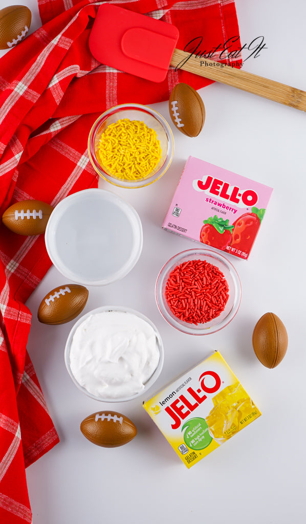 Semi-Exclusive Chiefs Inspired Jello Shots Set 1 of 3