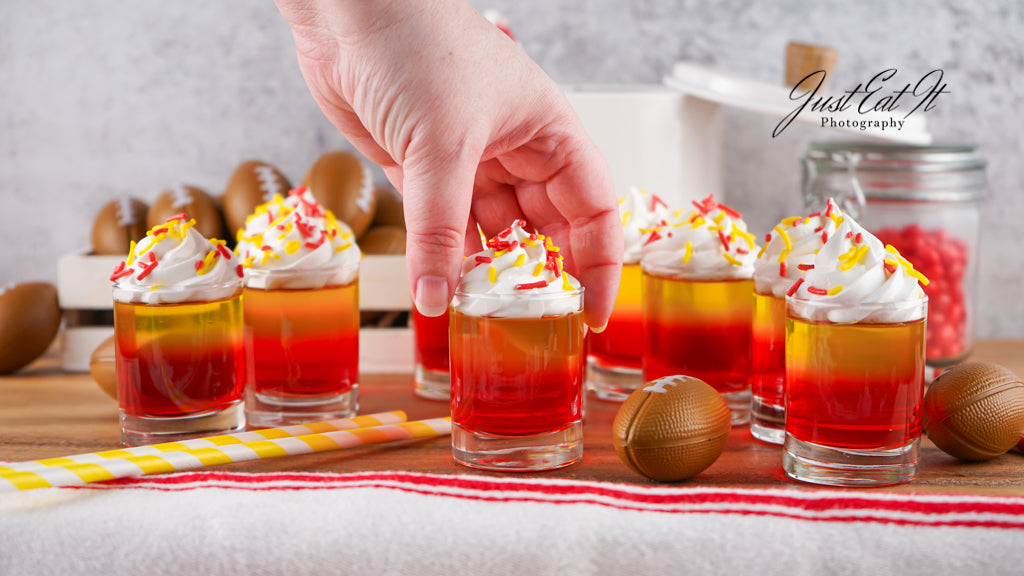 Semi-Exclusive Chiefs Inspired Jello Shots Set 1 of 3