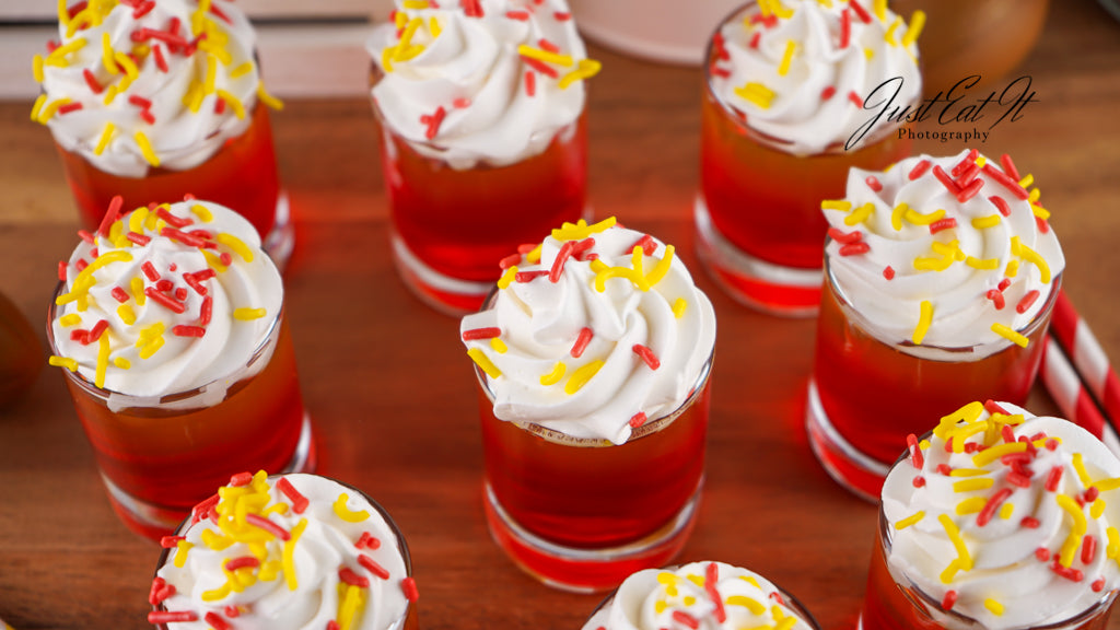 Semi-Exclusive Chiefs Inspired Jello Shots Set 1 of 3