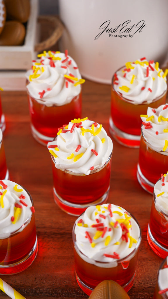 Semi-Exclusive Chiefs Inspired Jello Shots Set 1 of 3