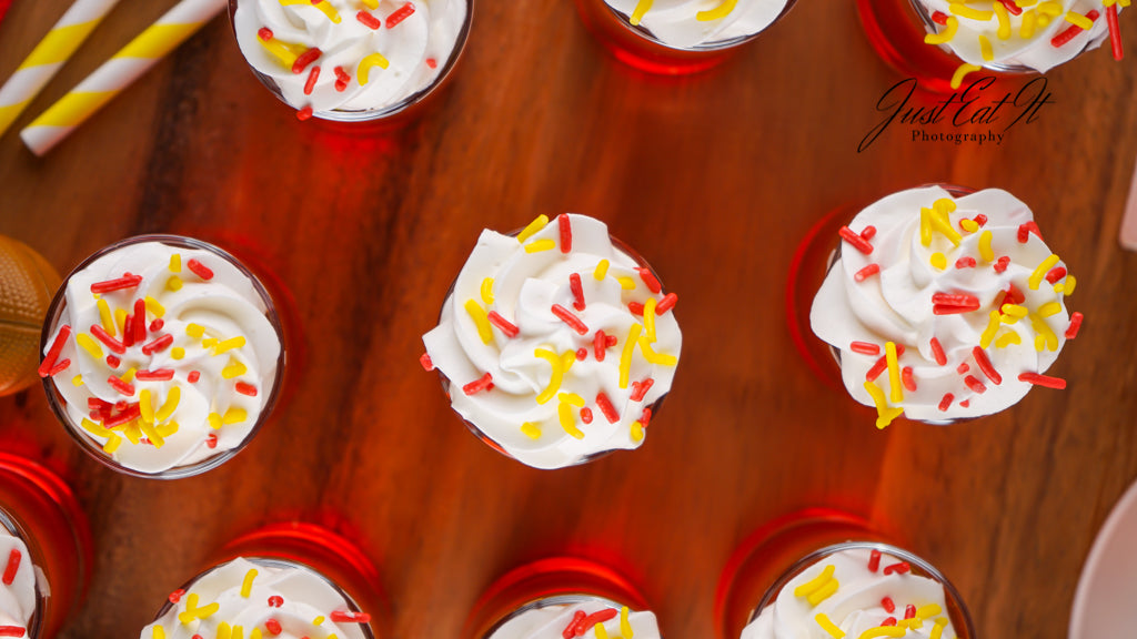 Semi-Exclusive Chiefs Inspired Jello Shots Set 1 of 3