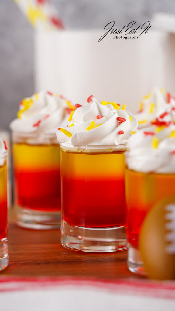 Semi-Exclusive Chiefs Inspired Jello Shots Set 1 of 3