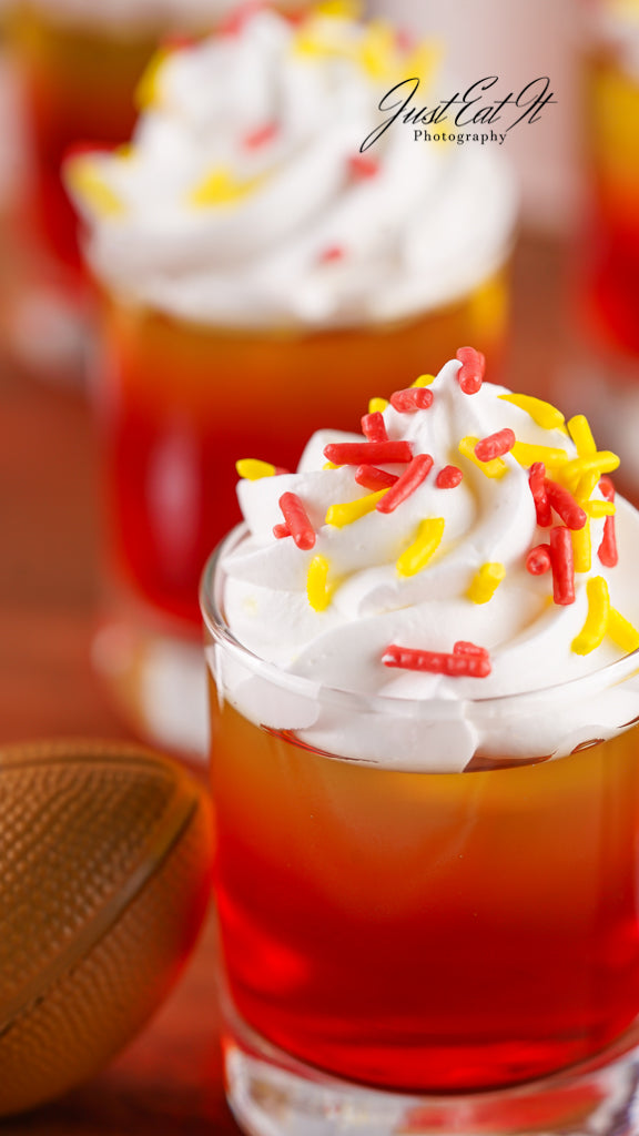Semi-Exclusive Chiefs Inspired Jello Shots Set 1 of 3