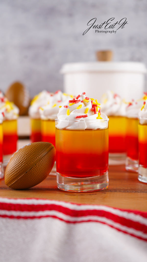Semi-Exclusive Chiefs Inspired Jello Shots Set 1 of 3
