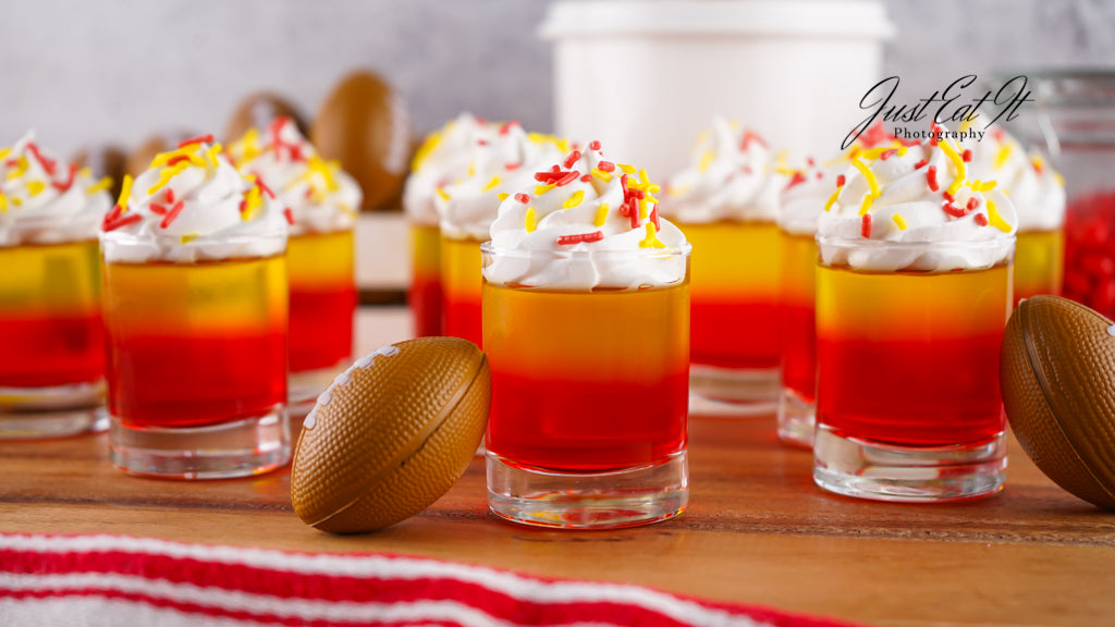 Semi-Exclusive Chiefs Inspired Jello Shots Set 1 of 3