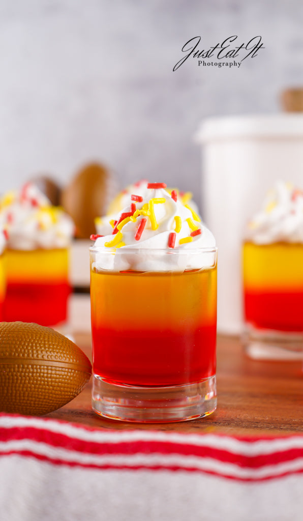 Semi-Exclusive Chiefs Inspired Jello Shots Set 1 of 3