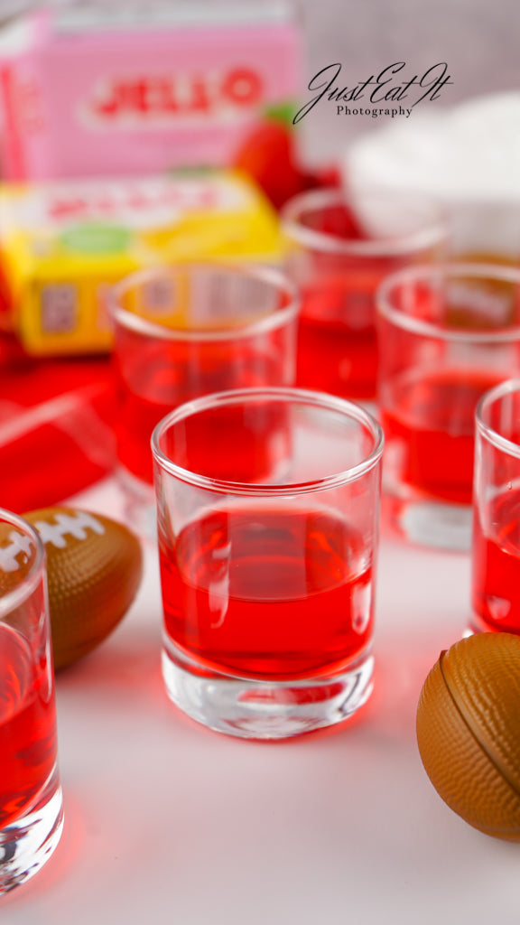 Semi-Exclusive Chiefs Inspired Jello Shots Set 1 of 3